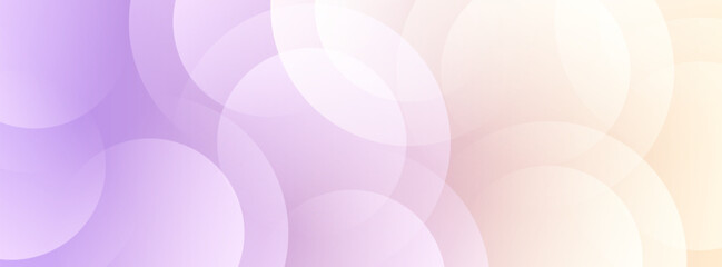 minimnalist banner background.purple and yellow  gradient.circle effect style.eps 10