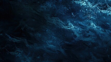 Obraz premium Aerial view to ocean waves. Blue water background