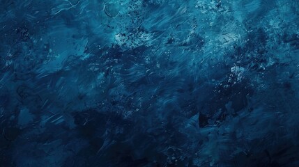 Aerial view to ocean waves. Blue water background