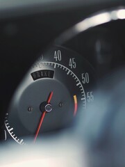 closeup of car dashboard, retro truck, retro car