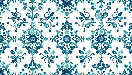 Fototapeta premium seamless floral pattern