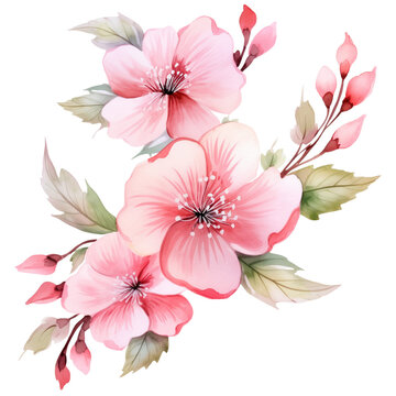 bouquet of pink flowers