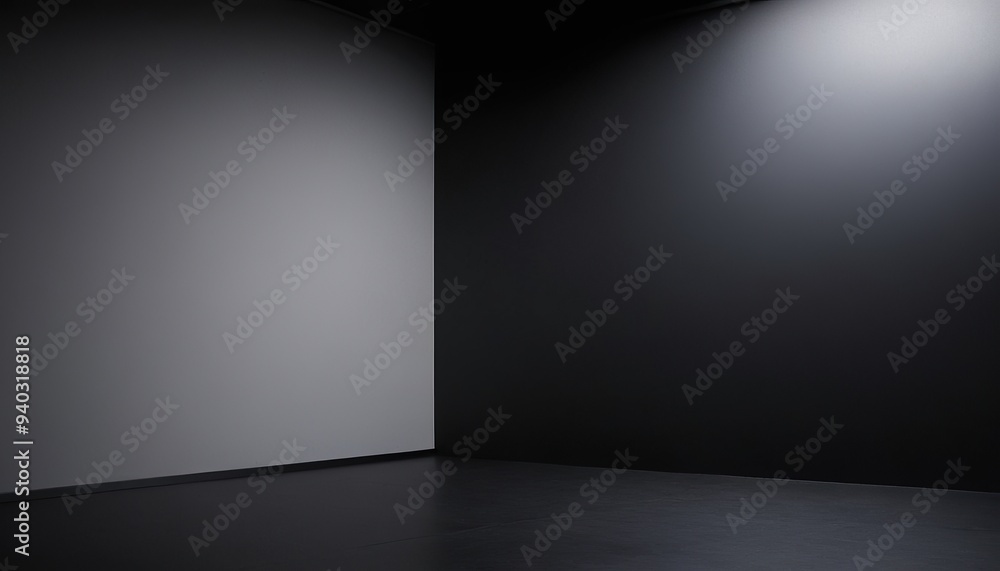 Poster 3d render gray gradient abstract background 27