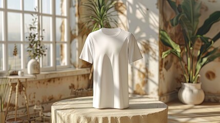 mock up plain t-shirt 