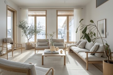 Fototapeta premium modern living room