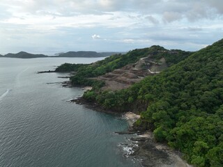 Aerial View of Playa Hermosa in Guanacaste, Costa Rica
