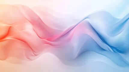Fototapeta premium Colorful abstract wave design.