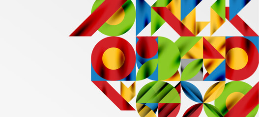 Geometric neo patterns. Abstract background for covers, banners, flyers and posters and other templates