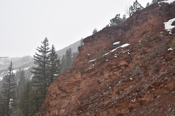 Red Rock Sidewall Colorado