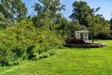 Quarton Lake Park and the Rouge River on a Summer day