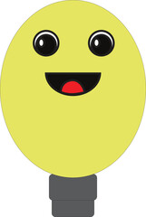 Illustration vector graphic of lamp. suitable for educational purposes, content, etc