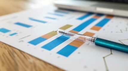 Fototapeta premium Market Research: Gathering and analyzing data about a market, including customers and competitors, to make informed business decisions. 