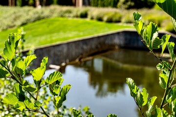 Quarton Lake Park and the Rouge River on a Summer day