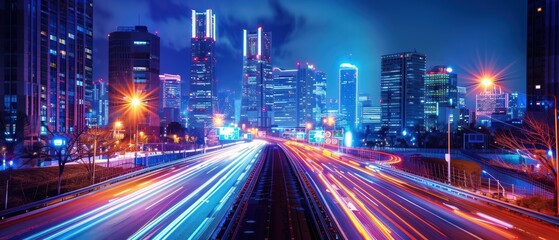Futuristic Smart City with Advanced Digital Infrastructure and Intelligent Systems