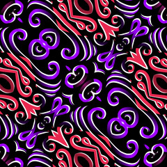 Seamless pattern Traditional Indonesian batik for decorating tile designs, walls, floors and commercial textile products