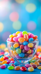 Colored candy