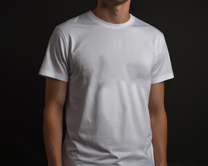 Minimalist T-Shirt Mockup Backgrounds for AI Design | Versatile Blank T-Shirt Backgrounds for Mockup Creations | Sleek T-Shirt Mockup AI Backgrounds for Designers | Creative Blank Canvas: T-Shirt Mock