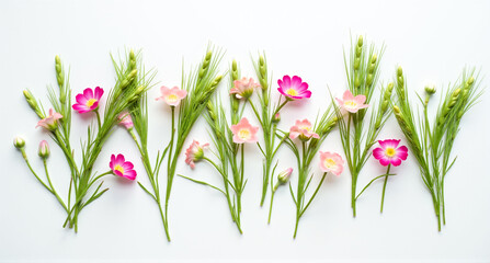 Fototapeta premium spring flowers in grass