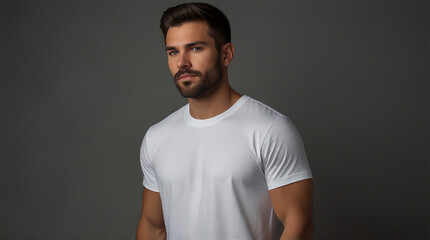 Minimalist T-Shirt Mockup Backgrounds for AI Design | Versatile Blank T-Shirt Backgrounds for Mockup Creations | Sleek T-Shirt Mockup AI Backgrounds for Designers | Creative Blank Canvas: T-Shirt Mock