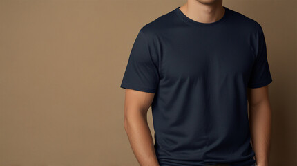 Minimalist T-Shirt Mockup Backgrounds for AI Design | Versatile Blank T-Shirt Backgrounds for Mockup Creations | Sleek T-Shirt Mockup AI Backgrounds for Designers | Creative Blank Canvas: T-Shirt Mock