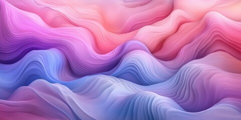 Obraz premium Abstract Swirling Colorful Waves