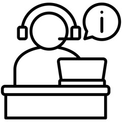 Obraz premium Information Point Icon