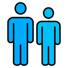 Mentor Mentee Icon For Design Elements