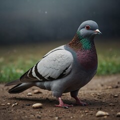 Obraz premium pigeon in the park