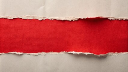 Torn paper red tape background cut out on background, torn, paper, red, tape, background,ripped, edges, isolated, texture