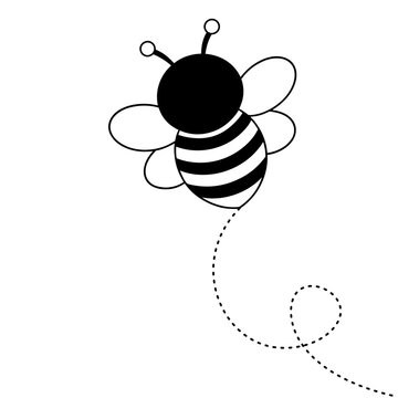 recommend clip art: Vector Honey Bee