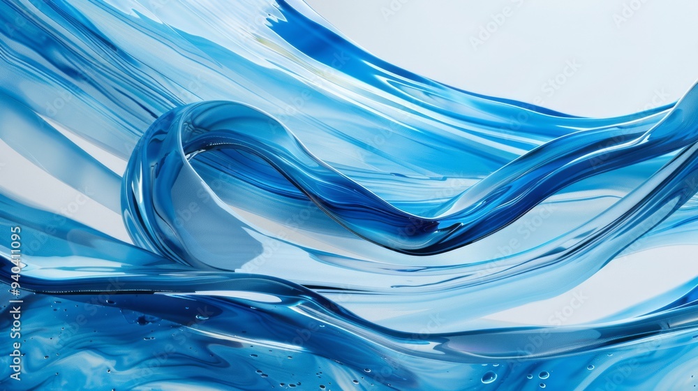 Poster vibrant liquid abstract background with flowing swirls of colorful paint, dynamic fluid art with mar