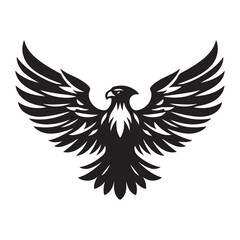 vector,eagle silhouette