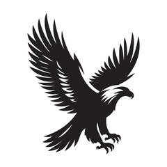 vector,eagle silhouette