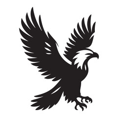 vector,eagle silhouette