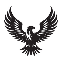 Obraz premium vector,eagle silhouette