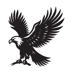 vector,eagle silhouette