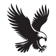 vector,eagle silhouette