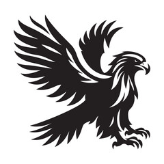 vector,eagle silhouette