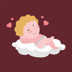 Cupid the God of Love, Valentine’s Day Design