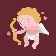 Cupid the God of Love, Valentine’s Day Design