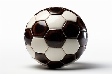 Fototapeta premium Classic Black and White Soccer Ball