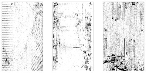  Distress illustration simply place over object, Surface dust and rough dirty wall background concept.