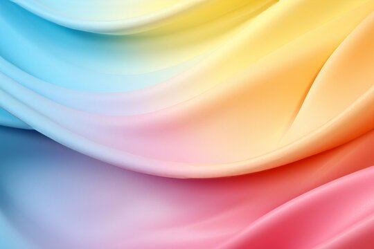 Abstract Colorful Gradient Background - Smooth Waves Texture