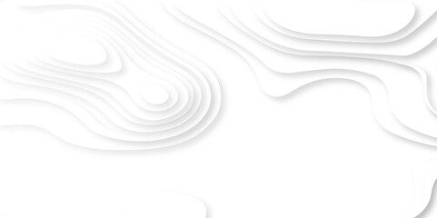 Map line of topography. Map mockup infographics. Topographic canyon geometric map relief texture with curved layers and shadow. 