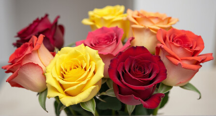 Fototapeta premium bunch of roses
