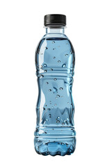 Fototapeta premium Water bottle isolated on transparent background.