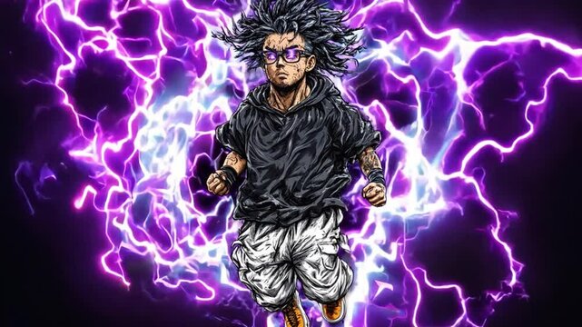 アニメーションエフェクト、スーパーサイヤ人