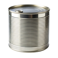 Tin Can isolated on transparent background
