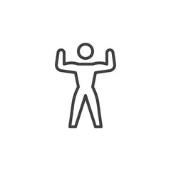 Mental Resilience line icon
