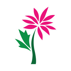 imple Floral Vector Illustrations for Design Use